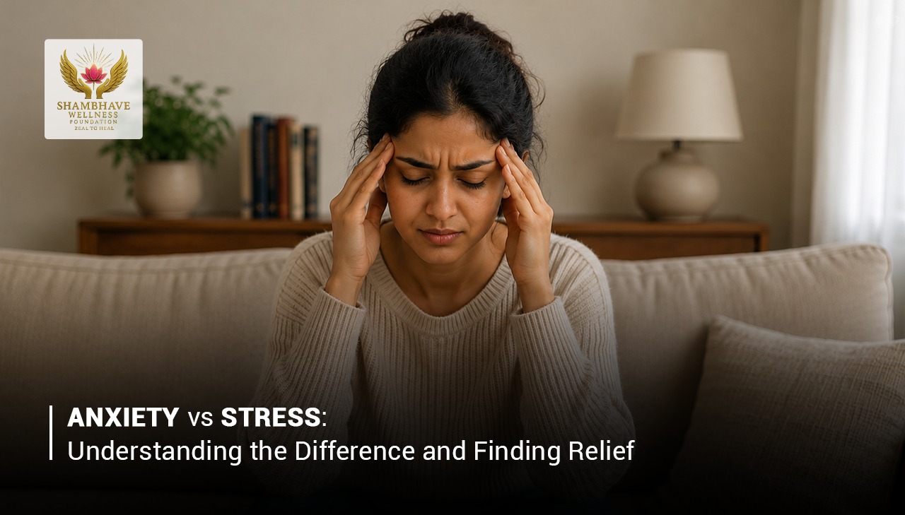 Anxiety vs Stress: Understanding the Difference and Finding Relief